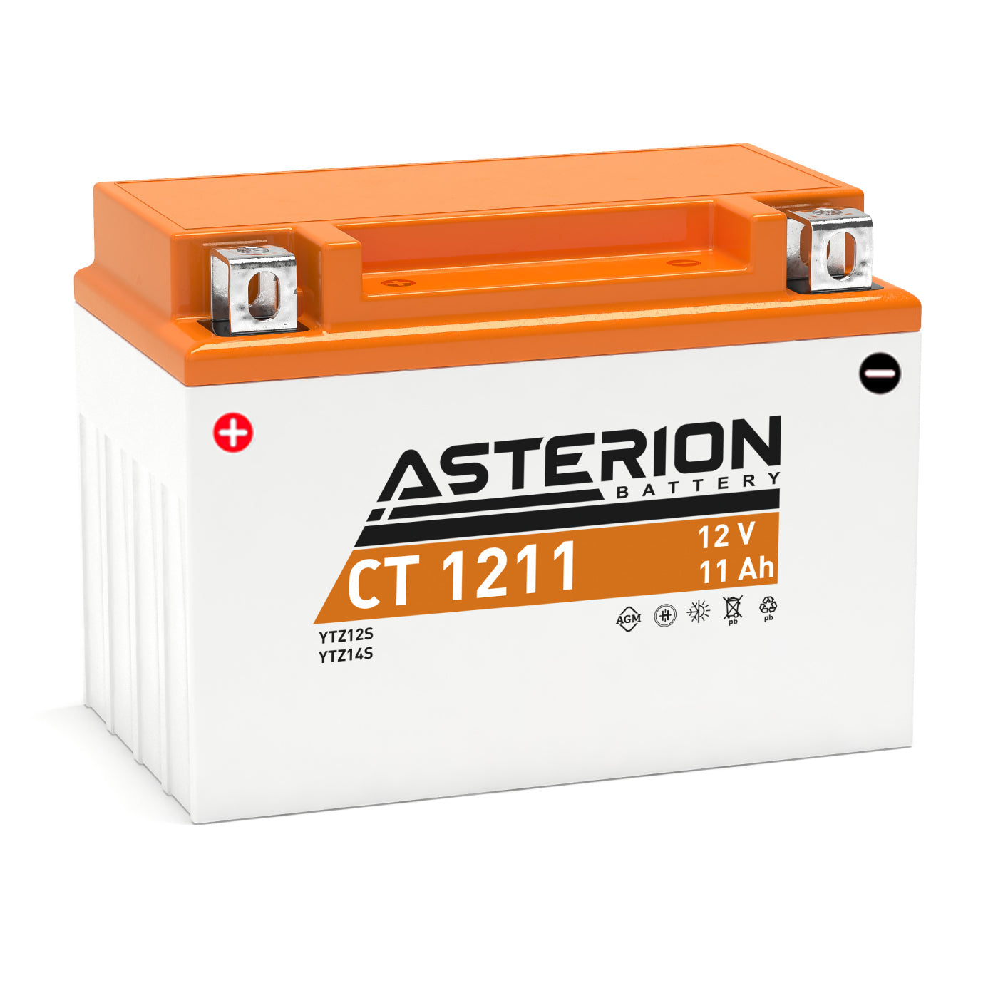 Asterion Ct 1211 Ytz14s Agm Motorcycle Battery – Global Batteries Sasolburg