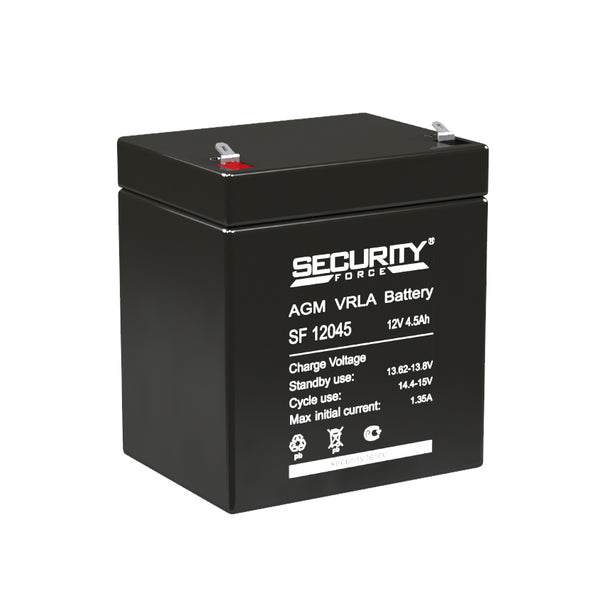 Security Force 12v 4.5Ah AGM Battery