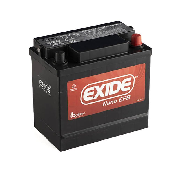 Exide 636CS Car Battery | 12V 47Ah 345CCA | Maintenance-Free
