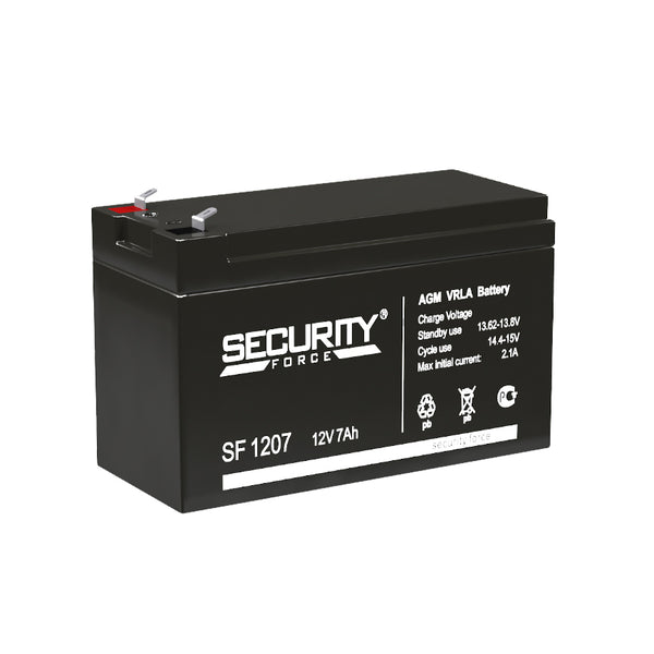 Security Force 12v 7Ah AGM Battery