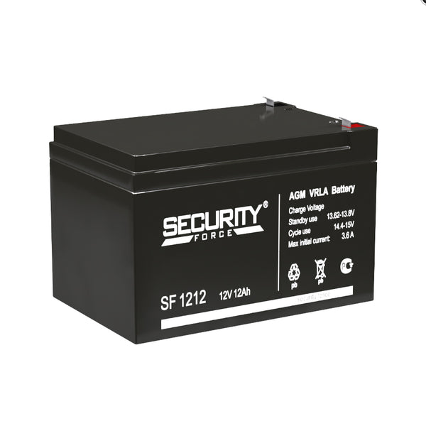 Security Force 12v 12Ah AGM Battery