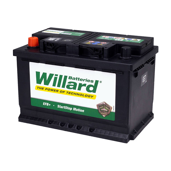 Willard 657 SMF Battery