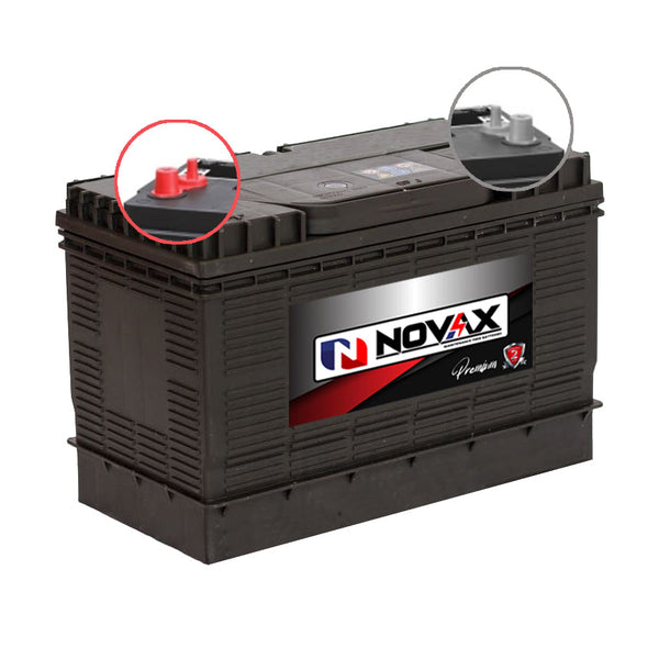 Novax Premium 674 105Ah Dual Post Battery
